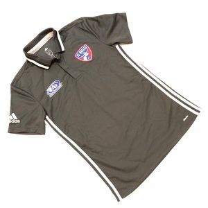 NEW ADIDAS FC DALLAS CLIMALITE POLO